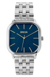 Breda Visser Bracelet Watch, 35mm In Blue/silver