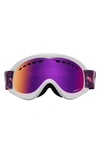 Dragon Dxs Base Ion 60mm Snow Goggles In Pop Rocket/ Purple Ion