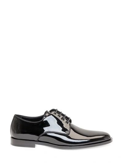 Dolce & Gabbana Classic Derby Shoes In Black