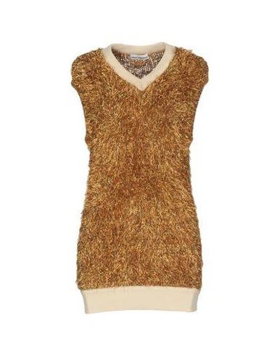 Paco Rabanne Sweater In Gold