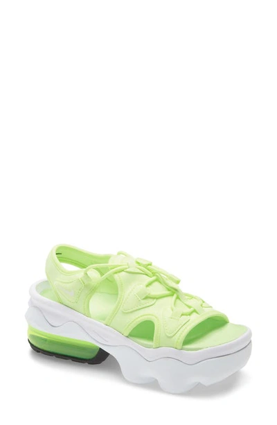 Nike Air Max Koko Sandal In Barely Volt/ White/ Black