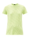 Atm Anthony Thomas Melillo Schoolboy Slubbed Cotton-jersey T-shirt In Key Lime