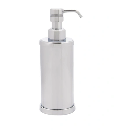 Zodiac Cylinder Chrome Soap Dispenser