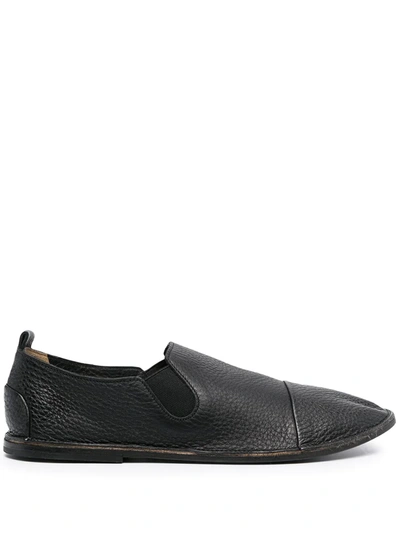 Marsèll Slip-on Leather Loafers In Brown