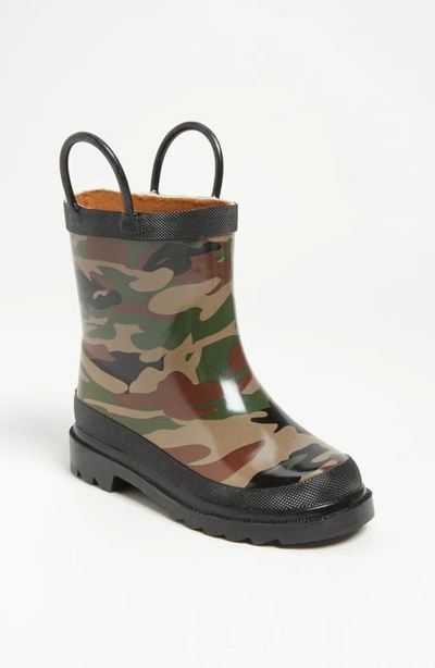 Western Chief Kids' Toddler, Little Boy's And Big Boy's Printed Rubber Rain Boots In Camo