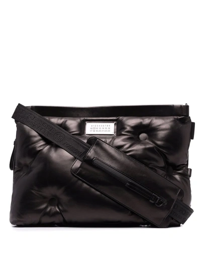 Maison Margiela Women's S55wa0061p4300t8013 Black Leather Shoulder Bag