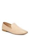 Vince Bray Leather Loafers In Rose