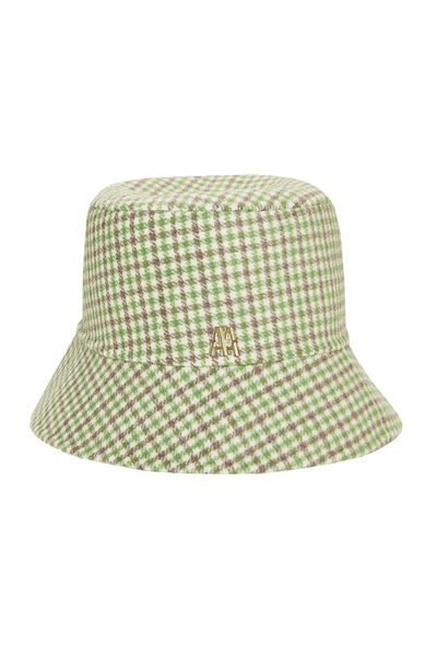 Alicia Audrey The Hat Green Check