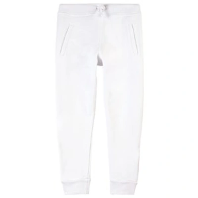 Dsquared2 Kids' White Branded Sweatpants