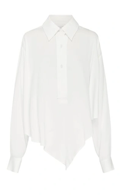 Christopher Esber Bandana Scarf Shirt In White