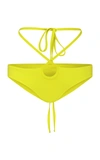 Christopher Esber Women's Looped Tie Bikini Brief In Green
