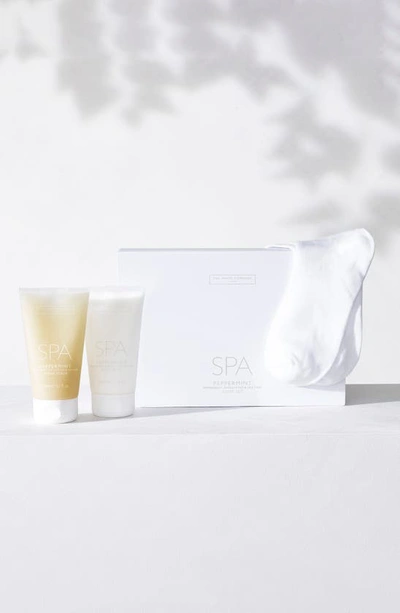 The White Company Spa Uplifting Foot Treatment Set In White