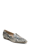Franco Sarto Balica Loafers Women's Shoes In Roccia Python