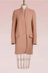 Stella Mccartney Bryce Single-breasted Wool-blend Coat In 6701 - Blush