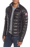 Canada Goose 'hybridge™ Lite' Slim Fit Packable Jacket In Black/ Graphite
