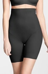 Tc Back Magic High Waist Shaping Thigh Slimmer In Black