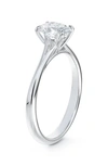 Forevermark Icon™ Setting Oval Diamond Engagement Ring In Platinum-d0.50ct