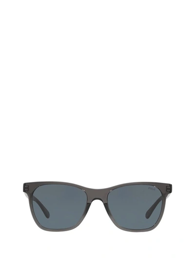Polo Ralph Lauren Square Frame Sunglasses In Grey