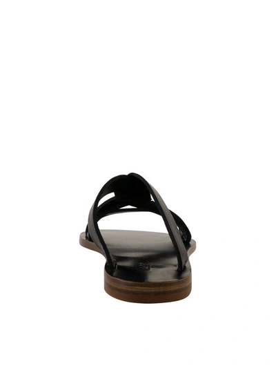 A.p.c. Yael Sandals In Black