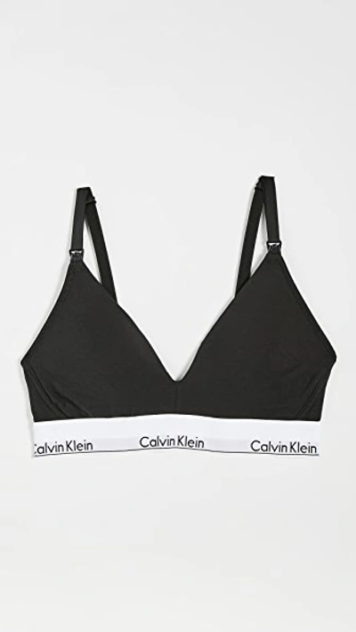 Calvin Klein Underwear Maternity Nursing Bra In Black001
