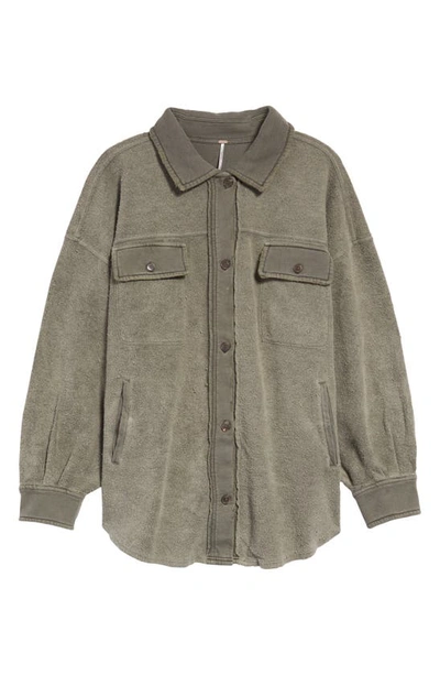 Free People We The Free Ruby Jacket In Dirty Olive
