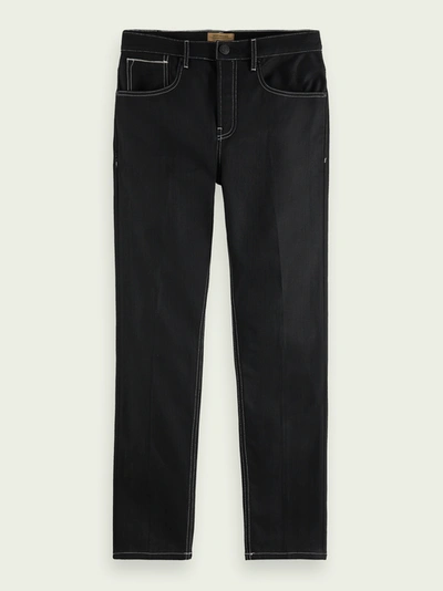 Scotch & Soda The Norm Straight High-rise Jeans &#9472; Black Selvedge