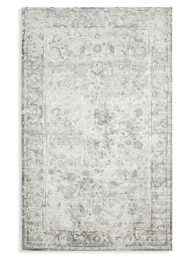 Solo Rugs Royal Loom-knotted Area Rug In Alabaster