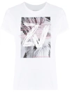 Zadig & Voltaire Zoe Photo-print Cotton T-shirt In Blanc