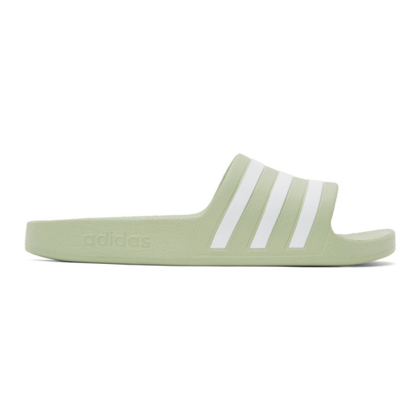 slidbane Ubestemt Som Adidas Originals Adidas Women's Adilette Comfort Slide Sandals From Finish  Line In Halo Green/ | ModeSens