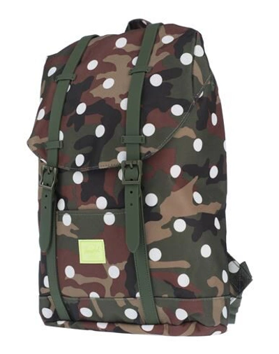 Herschel Supply Co. Backpacks In Military Green