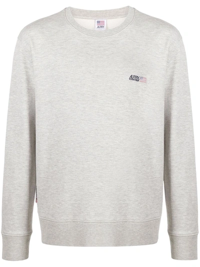 Autry Logo Print Sweatshirt In Grey
