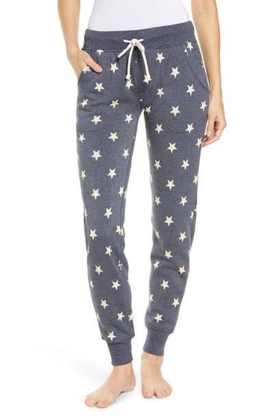 Alternative Camo Print Fleece Jogger Pants In Stars