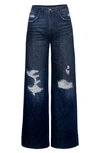 Afrm Luz High Waist Jeans In Dark Sunland Wash