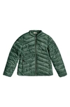 Roxy Coast Road Puffer Coat In Cilantro