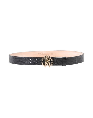 Roberto Cavalli Leather Belt In Black | ModeSens