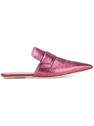 Marni Rising Sabot Sipper Mules In Pink