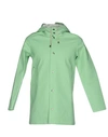 Stutterheim Full-length Jacket In Light Green