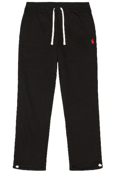 Polo Ralph Lauren Fleece Pant Relaxed In Polo Black