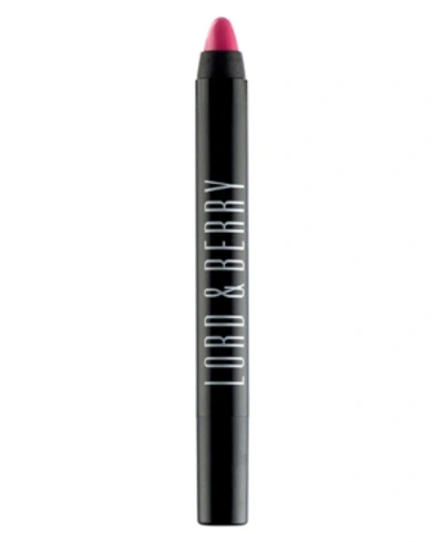 Lord & Berry Shiny Crayon Lipstick In Lust - Rose