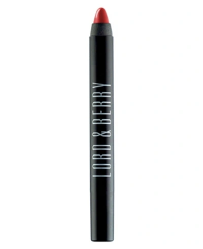 Lord & Berry Shiny Crayon Lipstick In Red Hot Chili Pepper