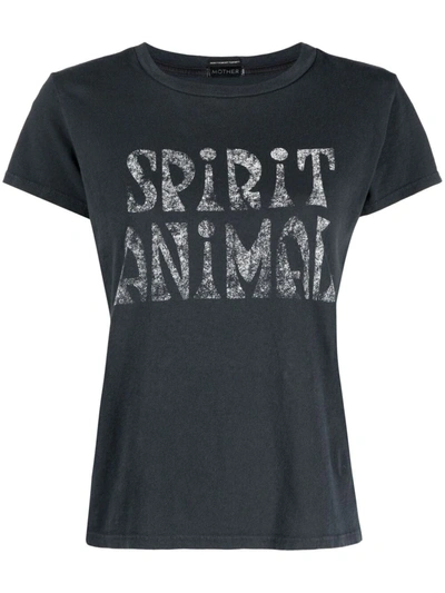 Mother Goodie Goodie Graphic-print Cotton T-shirt In Spirit Animal
