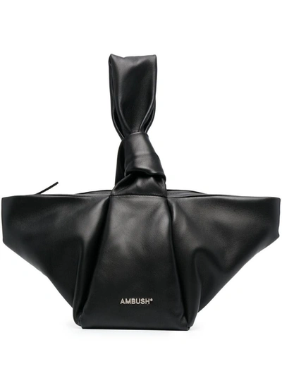 Ambush Loop Folding Tote Bag In Black