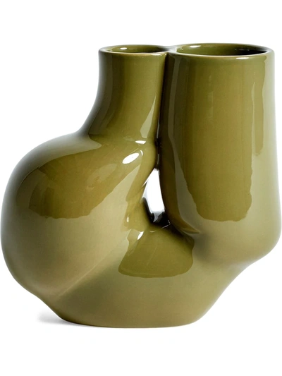 Hay W&s Vase / Chubby Olive Green