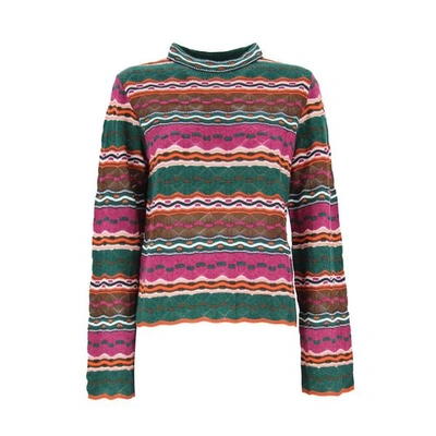 Missoni Women's Green Wool Sweater