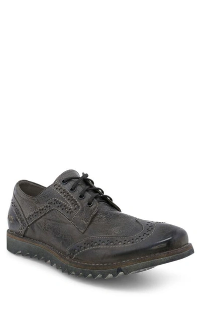 Bed Stu Larino Wingtip In Taupe Dip Dye