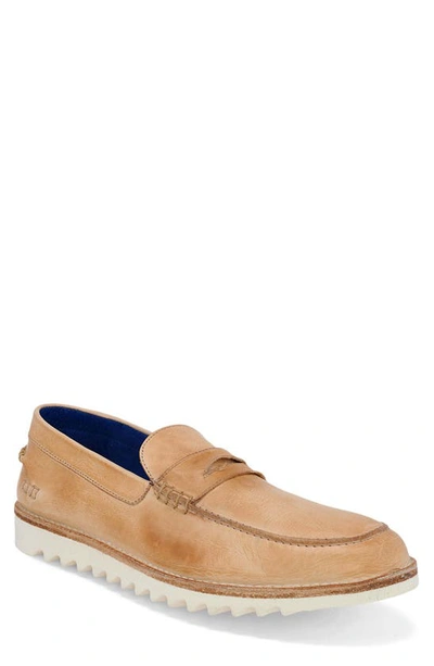 Bed Stu Magellan Penny Loafer In Sand Rustic