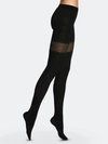 Item M6 Cashmere Tights In Black