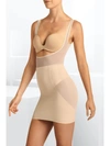 Item M6 Power Mesh Open Bust Shape Dress In Brown