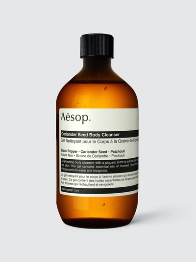 Aesop Coriander Seed Body Cleanser With Screw Cap In White