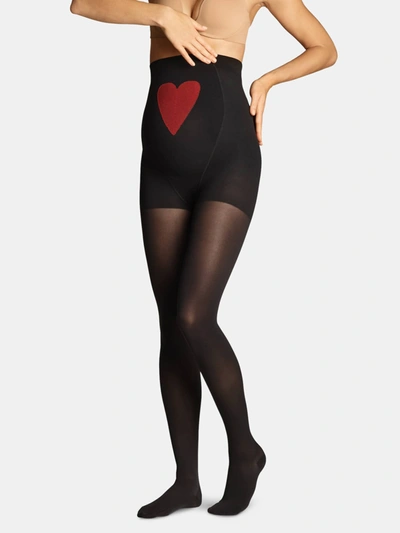 Item M6 Hey Mama Maternity Support Tights In Black